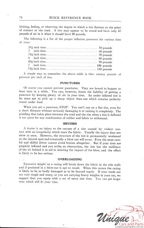 1914 Buick Reference Book Page 60